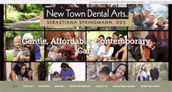Desktop Screenshot of newtowndentalarts.net